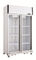 refrigeradores industriales de la exhibición del supermercado de la bebida del equipo de refrigeración 980L verticales